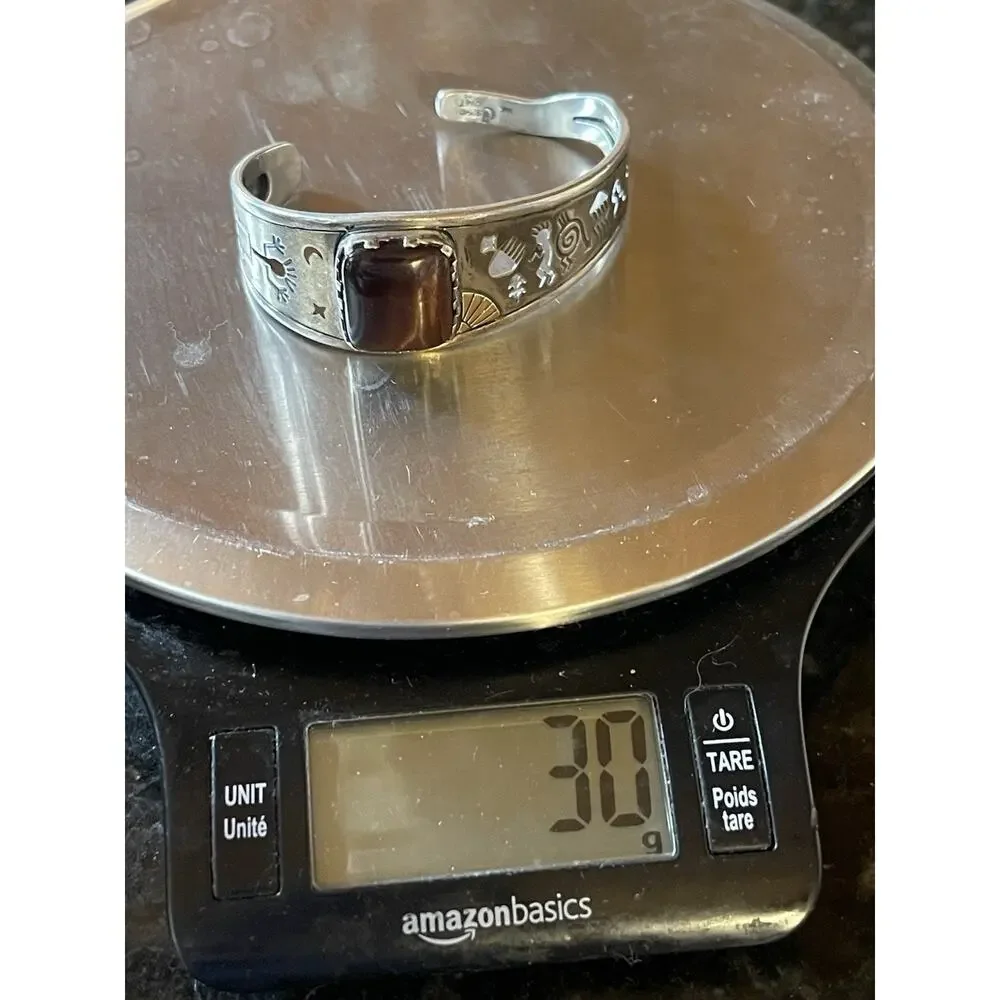 Roderick Tenorio RMT Relios Sterling 14K Gold Catseye Storyteller Cuff 30g